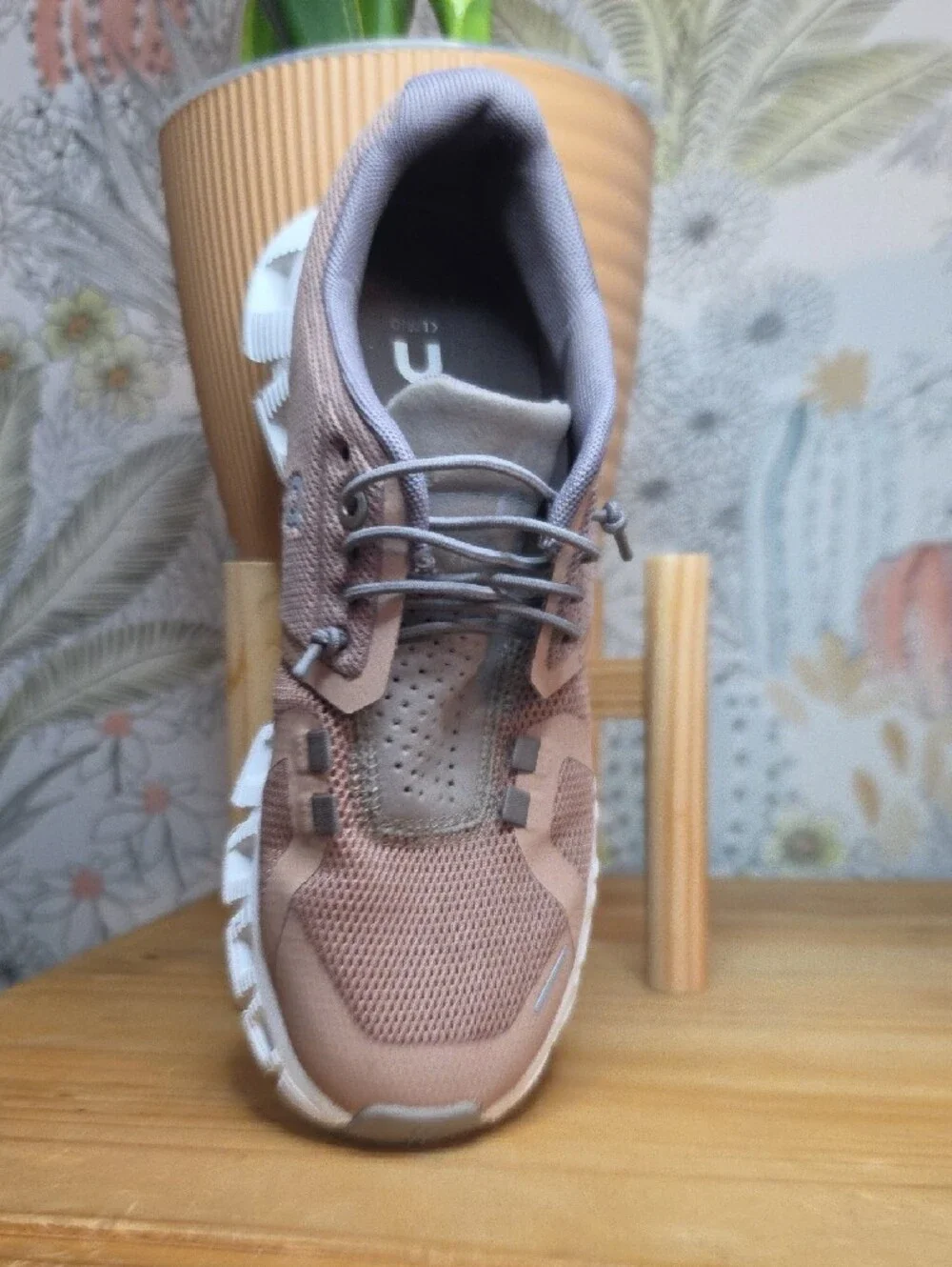 On Running Women's Blush Mesh Athletic Sneakers